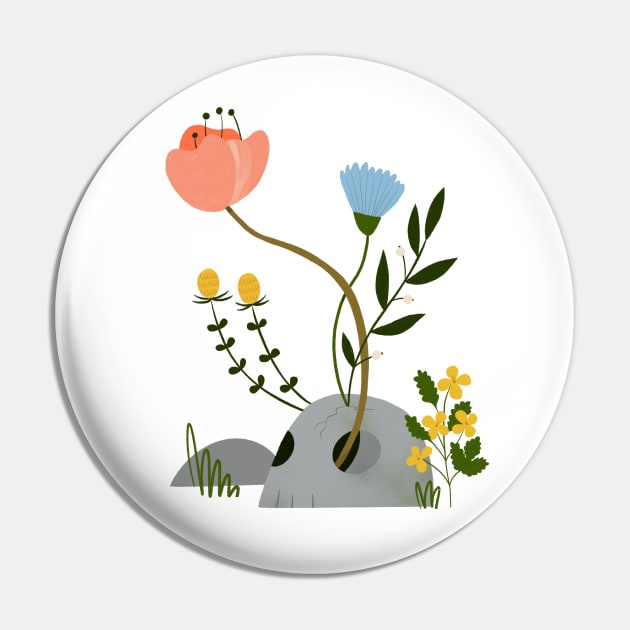 Nature Resilience - Transparent Pin by GiuliaM