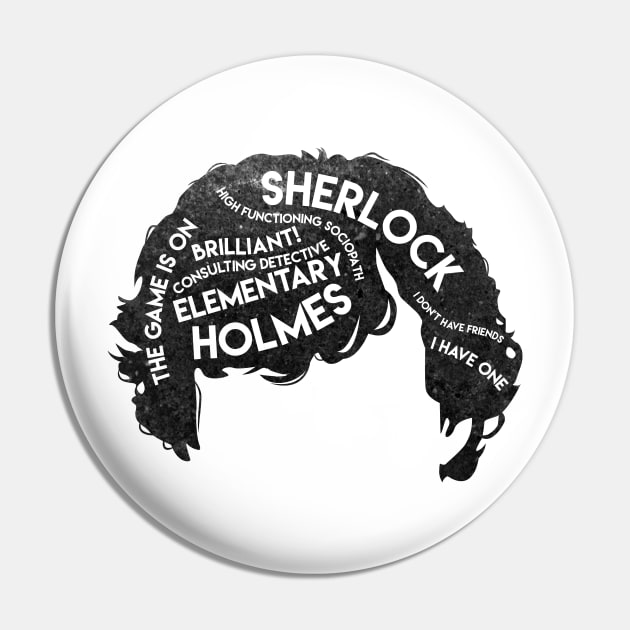 Sherlock Pin by WinterWolfDesign