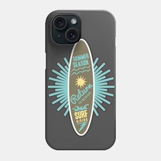 surf riding Phone Case