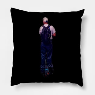 Street Scooter Manhattan New York City Pillow