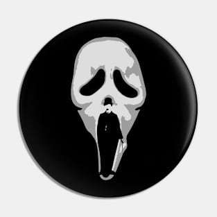 silent & scream Pin