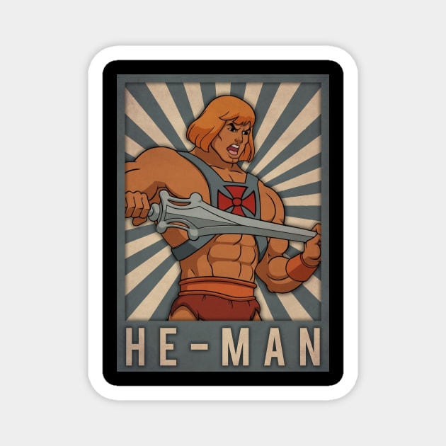 He-Man Magnet by Durro