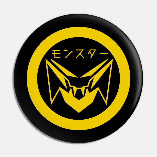 Monster In Yellow 2 Pin by Migueman