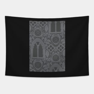 Windows Of Whitby Grey Days Pattern Tapestry