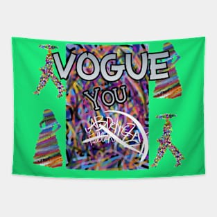 rainbowcore Graffiti : Vogue you Tapestry