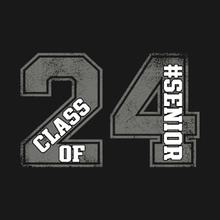 Senior 2024 Graduation 2024 Senior Class of 2024 Men Women T-Shirt