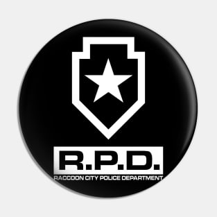 Raccoon City Police Department RPD Pin
