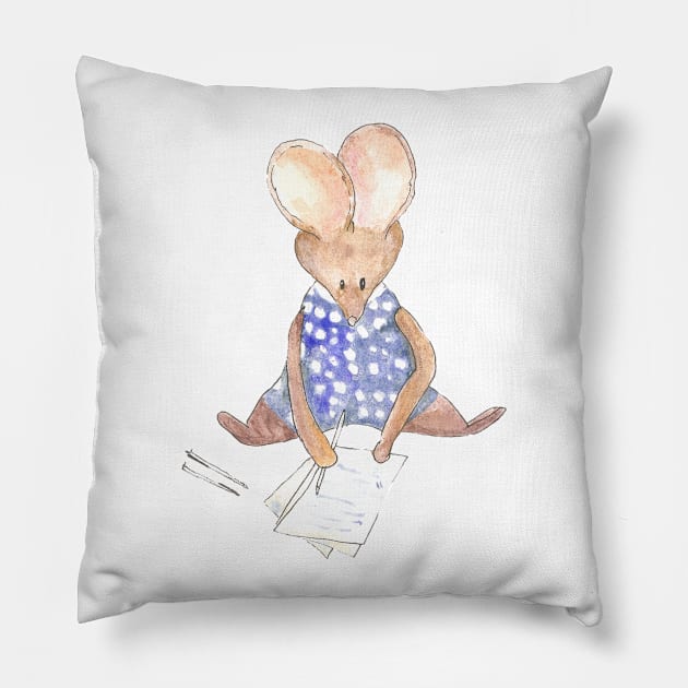 Artist Mouse Pillow by DaceK