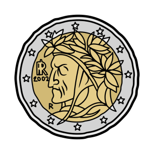 Coin with Dante Alighieri T-Shirt