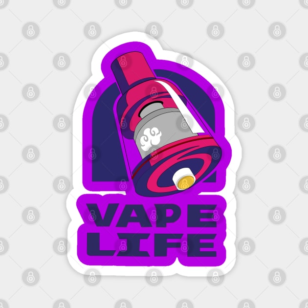 vape life Magnet by moonmorph