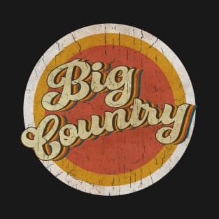 circle vintage Big Country T-Shirt