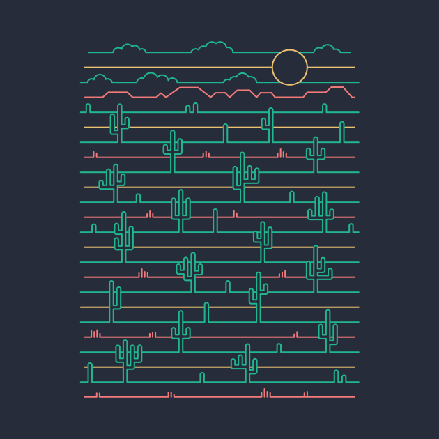 Saguaro Sunrise by Thepapercrane