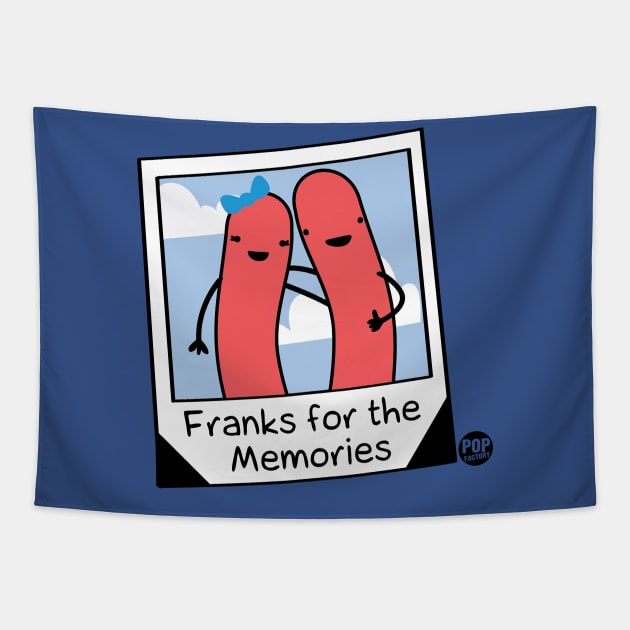 FRANKS FOR MEMORIES Tapestry by toddgoldmanart