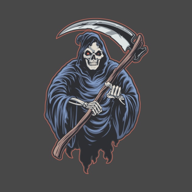 scary grim reaper by arjunagaluh
