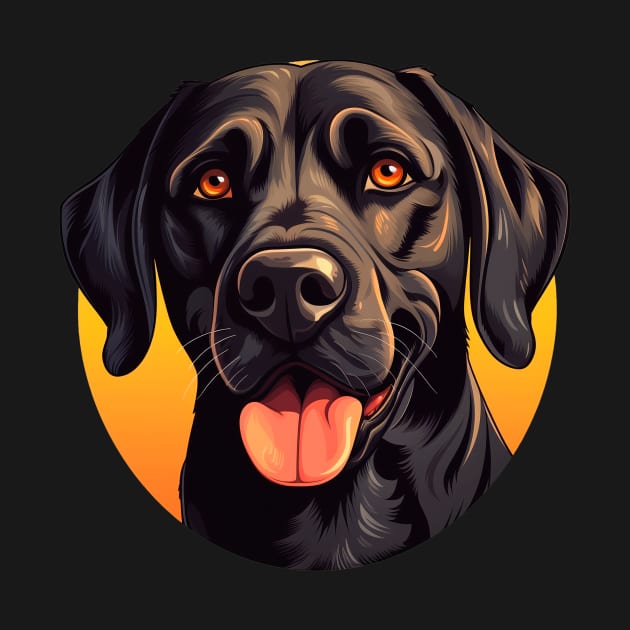 Black labrador by ananastya