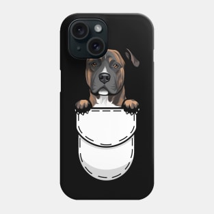 Pit Bull Pocket Dog Phone Case