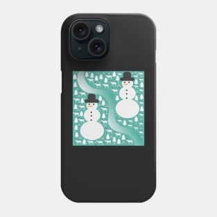 Winter scene Phone Case