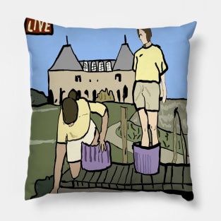 Homage to the Grape Lady Pillow