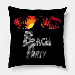 Beach Party Pillow