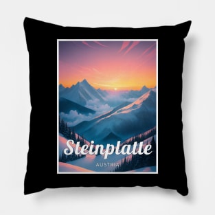 Steinplatte ski - Austria Pillow