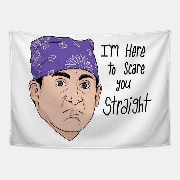 Prison Mike will scare you straight Tapestry by Cheerhio