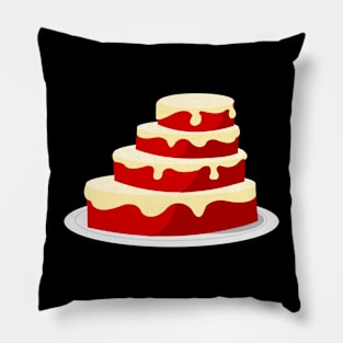 Red Velvet Cake Pillow