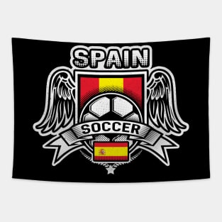 Spain Soccer Futbol Tapestry