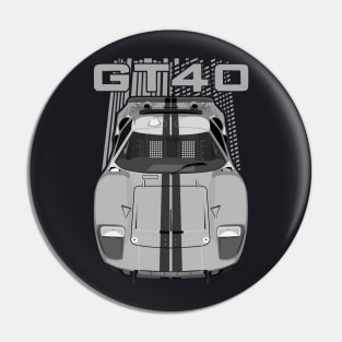 Ford GT40-silver Pin