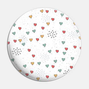 Hearts Pin