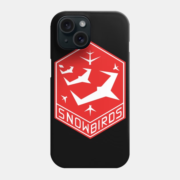 Snowbirds Air Demonstration Squadron Insignia Phone Case by Mandra