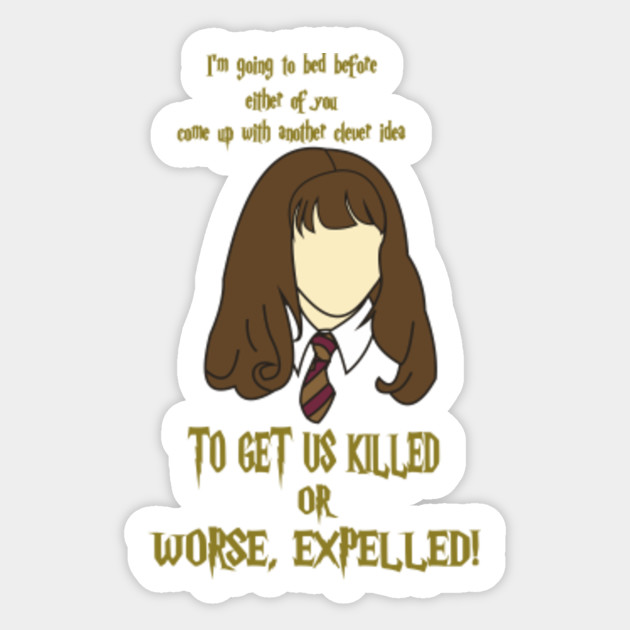 Hermione Harry Potter Sticker Teepublic