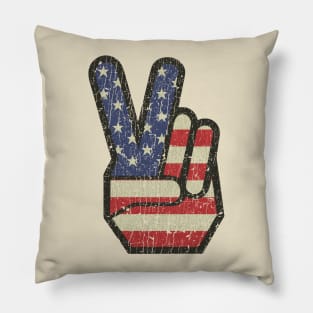 Peace USA '76 Pillow