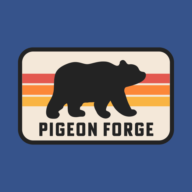 Pigeon Forge Tennessee Great Smoky Mountains Bear by PodDesignShop