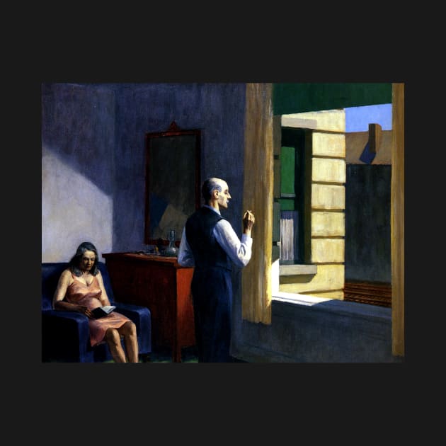 High Resolution Edward Hopper Hotel By The Railroad 1952 by tiokvadrat