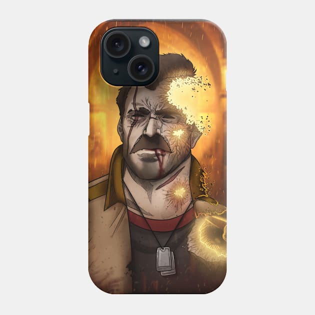 Descensus Art Print Phone Case by BlindDeafGhost