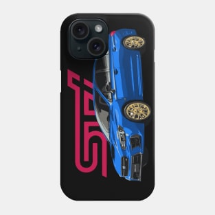 WRX STi Rally Blue Final Edition Phone Case