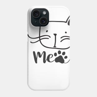 Cue Meow Cat Phone Case