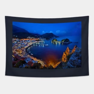 Parga nights Tapestry