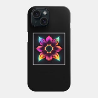 mandala flowers Phone Case