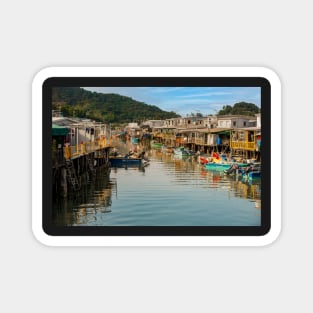 Tai O, Fishing Village - Hong Kong - River Art Magnet