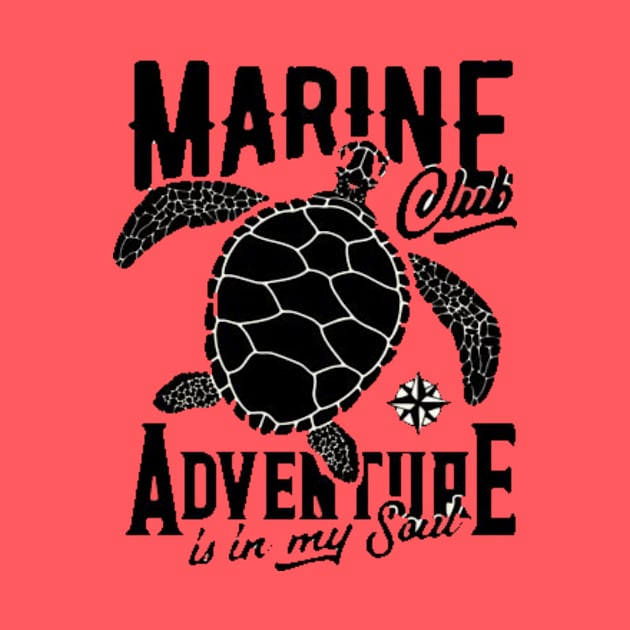 Marine advanture is in my soul by Hanadrawing