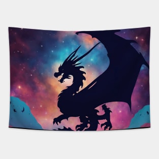 Dragon’s Night Sky Tapestry