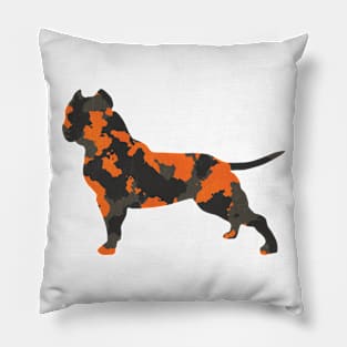 american bully camouflage Pillow