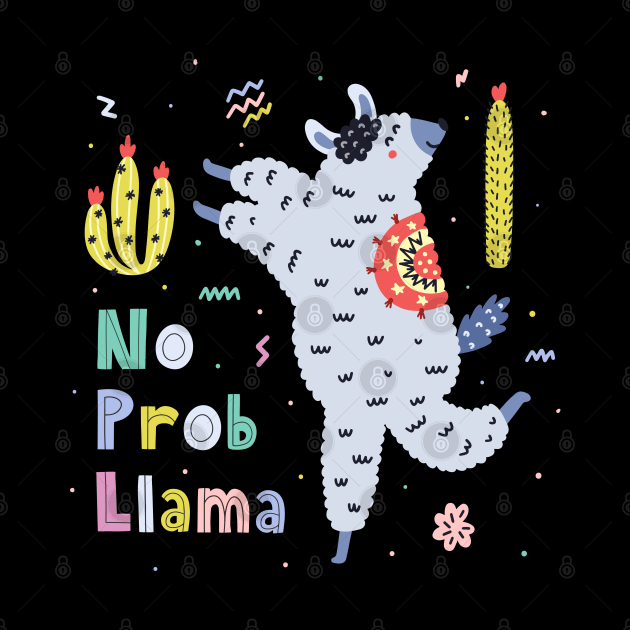 llama no problem alpaca by Mako Design 