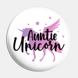 Auntie Unicorn Pin