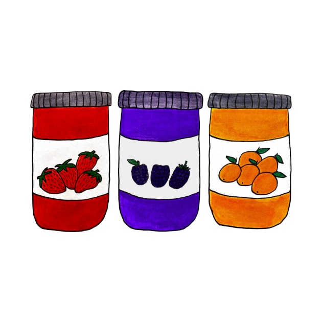 Jars of Jams by natees33