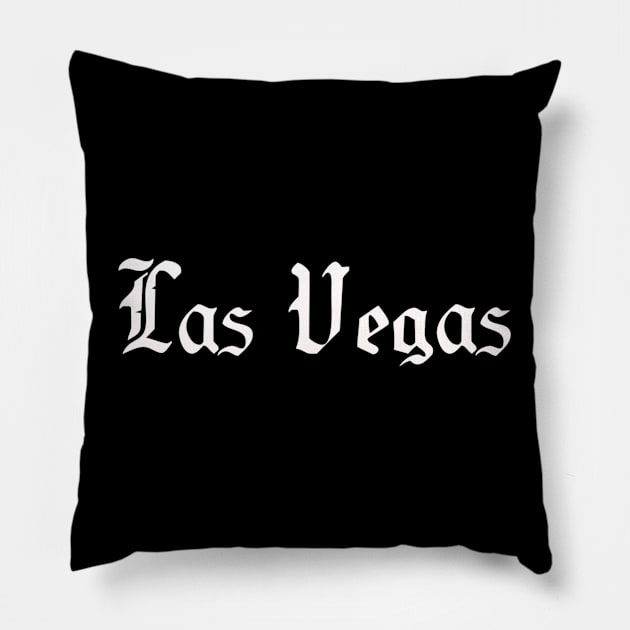 Las Vegas Pillow by Coolsville