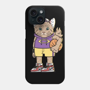 Basketball Cat Sport Club Phone Case