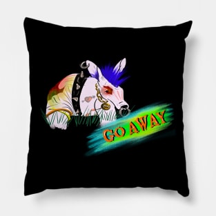 Go Away! T-Shirt Pillow