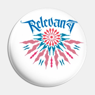 Relevant Mandala Pin